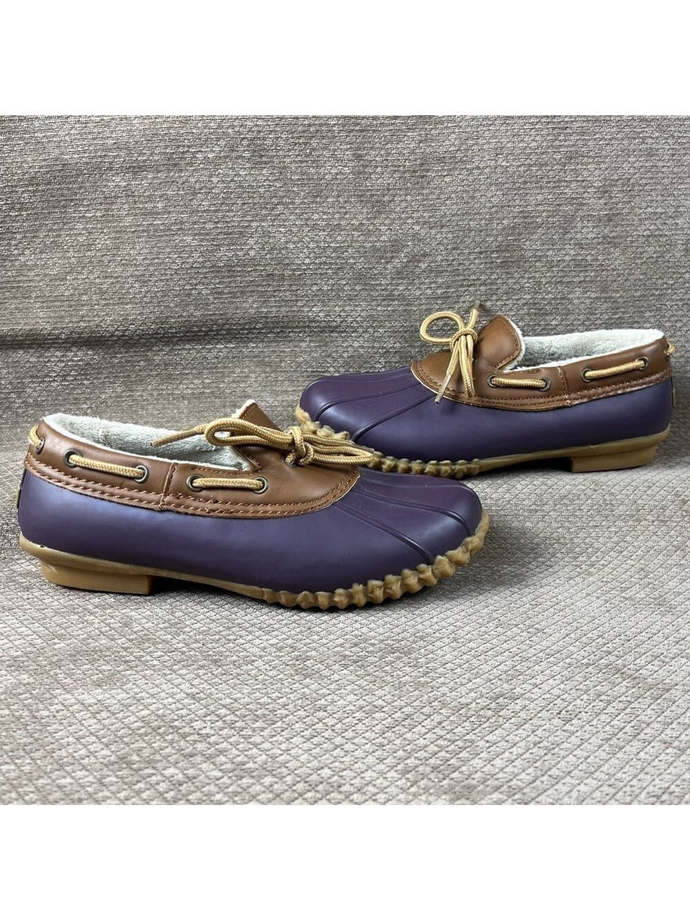 JBU Sport Women’s Purple Gwen Slip On Duck Shoes size size 6 EUC - Picture 5 of 12